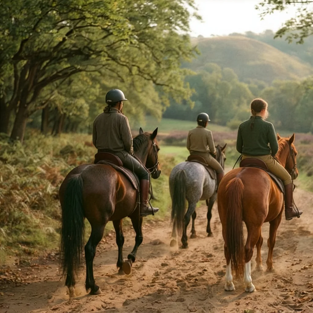 Balade à cheval en Haute-Vienne, autour de Le Dorat